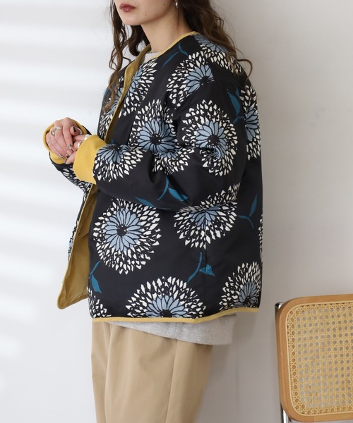 BARNDOOR(バーンドア)の「中綿リバーシブルJKT(ダウンジャケット/コート・レディース・マスタード/ブラック/レッド・FREE)」の20枚目の写真