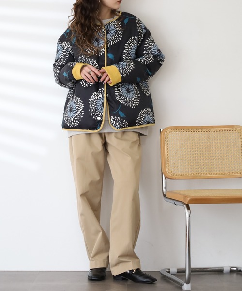 BARNDOOR(バーンドア)の「中綿リバーシブルJKT(ダウンジャケット/コート・レディース・マスタード/ブラック/レッド・FREE)」の22枚目の写真