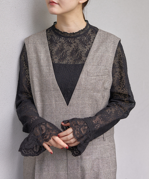 リーフレースブラウス（シャツ/ブラウス）｜IENA（イエナ）の