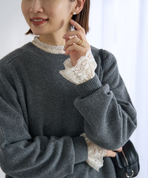 リーフレースブラウス（シャツ/ブラウス）｜IENA（イエナ）の