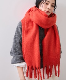 VIS | ふわふわフリンジマフラー/静電気防止(マフラー)