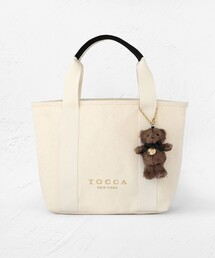 TOCCA（トッカ）の「【ぬいぐるみチャーム付き】TOCCA AMICO CANVAS TOTE キャンバストート（トートバッグ）」