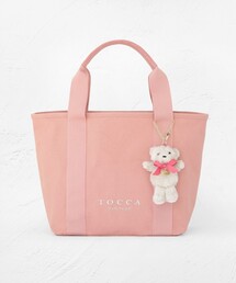 TOCCA（トッカ）の「【ぬいぐるみチャーム付き】TOCCA AMICO CANVAS TOTE キャンバストート（トートバッグ）」