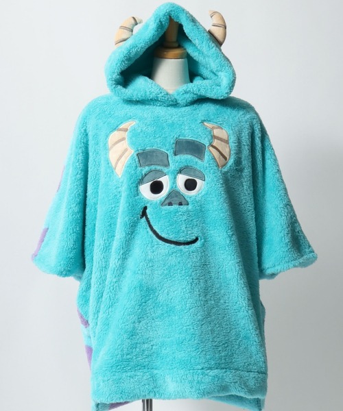 Disney（ディズニー）の「Disney（ディズニー）キャラクターなりきりボアパーカー/ポンチョ/仮装/ルームウェア レディース（パーカー・レディース・グレー/ブルー/ターコイズブルー/ホワイト×ピンク/ライトブラウン/ピンク系その他/ホワイト×レッド/ホワイト×ブルー/イエロー/ブラウン/ホワイト/ライトグレー/ピンク/グリーン・M）」の10枚目の写真