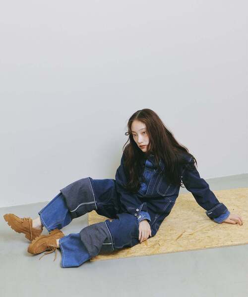 LEE / リー】 別注ジャンプスーツ（つなぎ/オールインワン）｜U by