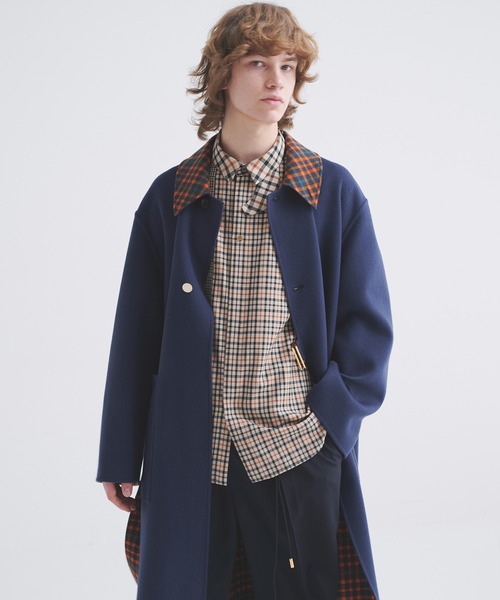 CULLNI for DAKS LONDON Tie Locken Long Coat（チェスターコート