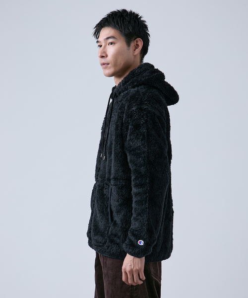 Champion(チャンピオン)の「【Champion/チャンピオン】ジップ フーデッドジャケット(パーカー・メンズ・ブラック/オリーブ・MEDIUM/LARGE)」の5枚目の写真