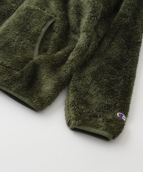 Champion(チャンピオン)の「【Champion/チャンピオン】ジップ フーデッドジャケット(パーカー・メンズ・ブラック/オリーブ・MEDIUM/LARGE)」の13枚目の写真