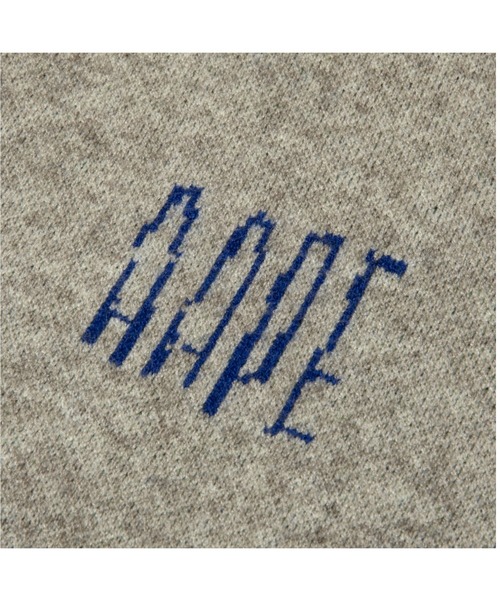 AAPE BY A BATHING APE（エーエイプバイアベイシングエイプ）の「AAPE BASIC KNIT（ニット/セーター・メンズ・アイボリー/オフホワイト・MEDIUM/LARGE/X-LARGE/SMALL）」の5枚目の写真