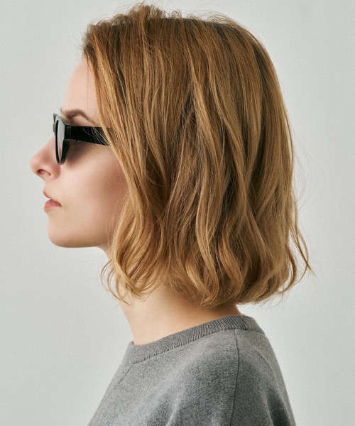 NUEF (ヌエフ)の「ホックスタイルサングラス|カラーレンズ|トレンド|紫外線対策|UVカット|サングラス|NUEF|COLOR SUNGLASSES(サングラス・レディース・ブラック系その他/ブラック・FREE)」の8枚目の写真