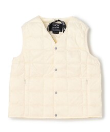 UNFILO（アンフィーロ）の「【120-150cm】TAION Vネック ダウンベスト(UNISEX)（ダウンベスト・キッズ）」