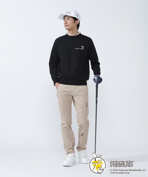 PEARLY GATES(パーリーゲイツ)の「【PEARLY GATES】【SNOOPY】14G 部分JQクルーネックニットプルオーバー(ニット/セーター・メンズ・ホワイト・MEDIUM/LARGE)」の11枚目の写真