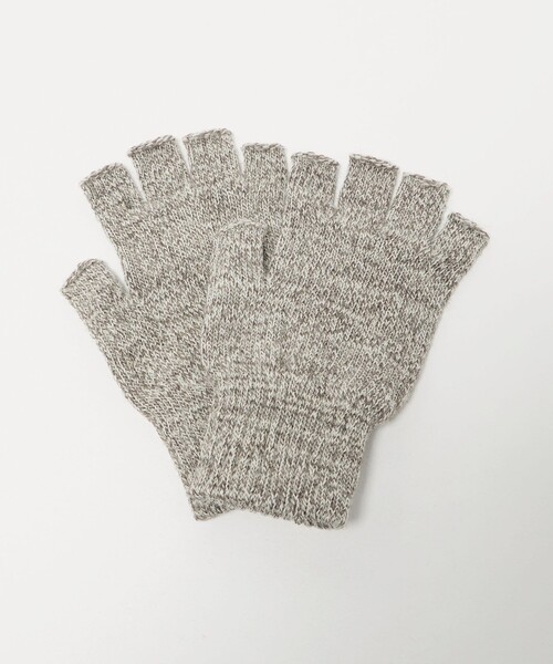 Black Sheep（ブラックシープ）の「＜BLACKSHEEP＞フィンガーレス グローブ（手袋・メンズ・ベージュ/ダークグレー/ブラック・FREE）」の6枚目の写真