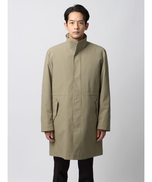 TAION（タイオン）の「スタンドカラーコート 撥水 ポリエステル TAIONダウンベスト付き（その他アウター・メンズ・ベージュ/ネイビー・LL/3L/S/M/L）」の3枚目の写真