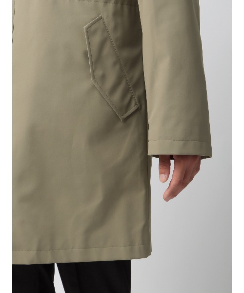 TAION（タイオン）の「スタンドカラーコート 撥水 ポリエステル TAIONダウンベスト付き（その他アウター・メンズ・ベージュ/ネイビー・LL/3L/S/M/L）」の8枚目の写真