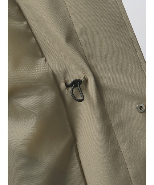 TAION（タイオン）の「スタンドカラーコート 撥水 ポリエステル TAIONダウンベスト付き（その他アウター・メンズ・ベージュ/ネイビー・LL/3L/S/M/L）」の9枚目の写真