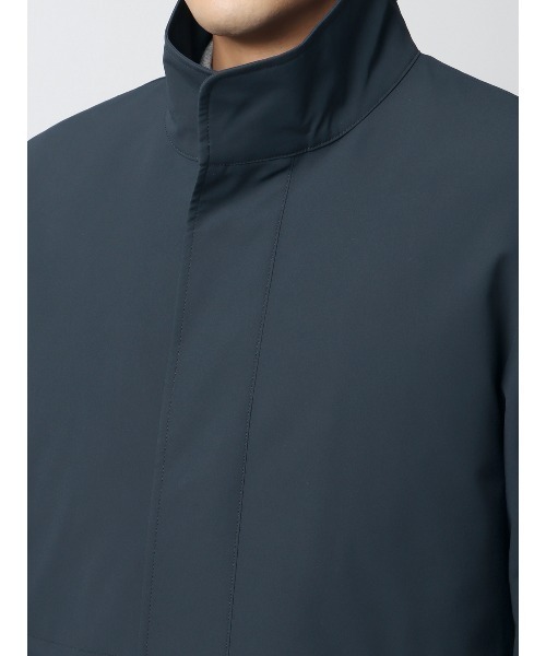 TAION（タイオン）の「スタンドカラーコート 撥水 ポリエステル TAIONダウンベスト付き（その他アウター・メンズ・ベージュ/ネイビー・LL/3L/S/M/L）」の20枚目の写真