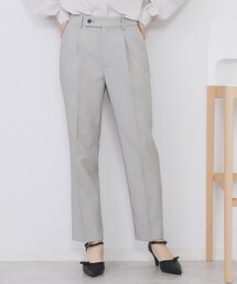 《丈が選べる》ストレッチテーパードパンツ/セットアップ対応【洗濯機OK/防シワ】