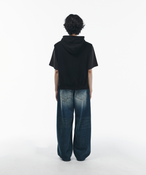 SIGNATURE（シグネチャ）の「リベットフードスリーブレスベスト[ブラック]（ベスト・レディース・その他・MEDIUM/LARGE）」の8枚目の写真