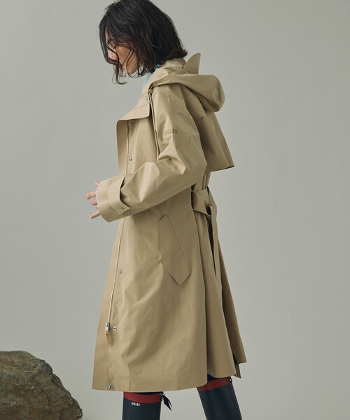 エーグル　トレンチコート　M AIGLE（エーグル） トレンチコート コート GORE-TEX ゴアテックス 防水