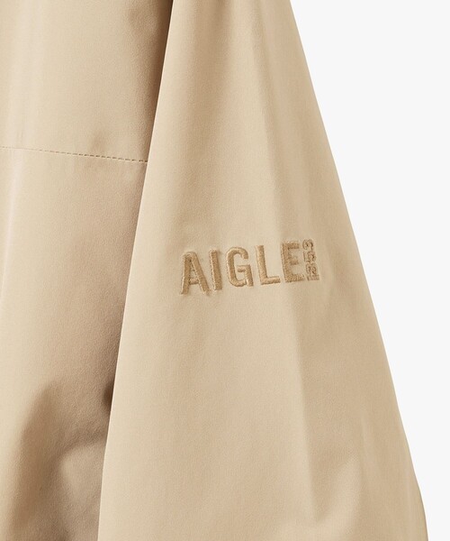 AIGLE（エーグル）の「透湿防水 ロングトレンチコート（トレンチコート・レディース・ダークネイビー/ベージュ・M/L/S/XS）」の21枚目の写真
