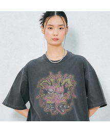 デュオピグメント 半袖Tシャツ チャコール