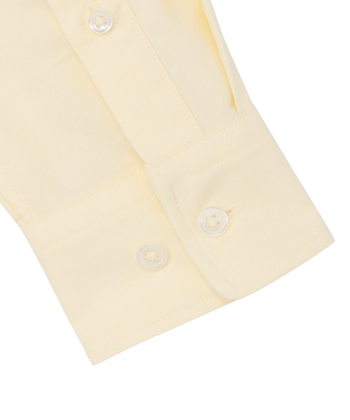 TOKYO SHIRTS（トウキョウシャツ）の「フレンチブルドッグ刺繍 オックスフォードシャツ（シャツ/ブラウス・メンズ・イエロー・M/L/LL）」の4枚目の写真