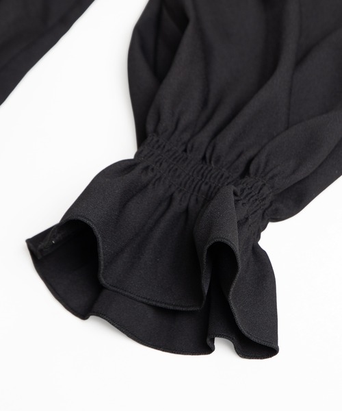 PUNYUS（プニュズ）の「マムルークスリーブワンピース（ワンピース・レディース・サックスブルー/ブラック/ベージュ・1/2/3/4）」の16枚目の写真