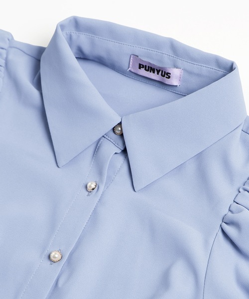 PUNYUS（プニュズ）の「マムルークスリーブワンピース（ワンピース・レディース・サックスブルー/ブラック/ベージュ・1/2/3/4）」の18枚目の写真