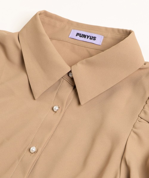 PUNYUS（プニュズ）の「マムルークスリーブワンピース（ワンピース・レディース・サックスブルー/ブラック/ベージュ・1/2/3/4）」の19枚目の写真