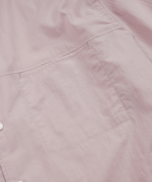 FRIZMWORKS(フリズムワークス)の「FEATHER CN RELAXED SHIRT 002 _ INDIAN PINK(シャツ/ブラウス・メンズ・その他・SMALL/MEDIUM/LARGE/X-LARGE)」の5枚目の写真