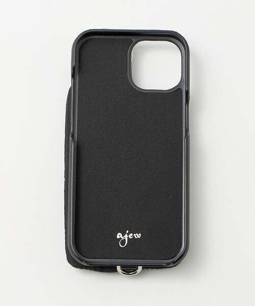 ajew（エジュー）の「＜ajew＞PUFFER iPhone15ケース（スマホケース/カバー・レディース・ブラック/ブラウン系/ライトブルー・FREE）」の4枚目の写真