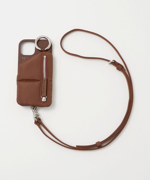 ajew（エジュー）の「＜ajew＞PUFFER iPhone15ケース（スマホケース/カバー・レディース・ブラック/ブラウン系/ライトブルー・FREE）」の16枚目の写真