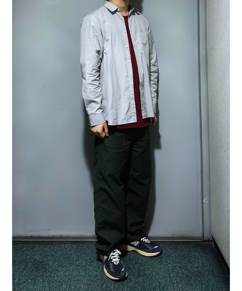 MUSINSA STANDARD（ムシンサスタンダード）の「リラックスフィットクルーネックTシャツ[ブリックレッド]（Tシャツ/カットソー・メンズ・その他・SMALL/MEDIUM/LARGE/X-LARGE/XX-LARGE/XXX-LARGE）」の12枚目の写真