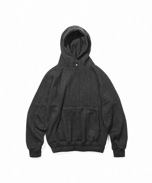 TRIP LE SENS(トリップ ル センス)の「フィッシャーマンスナップ フードパーカー_ブラック(パーカー・レディース・その他・MEDIUM/LARGE)」の7枚目の写真