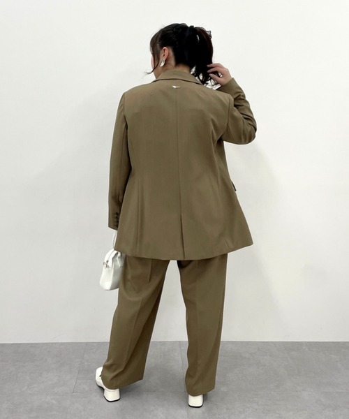 CHIC STYLE(シックスタイル)の「【セットアップ対応】キャミソールビスチェ<大きいサイズ有>シックスタイル(キャミソール・レディース・モカ/ブラック・M/L/LL/3L/4L/5L)」の21枚目の写真