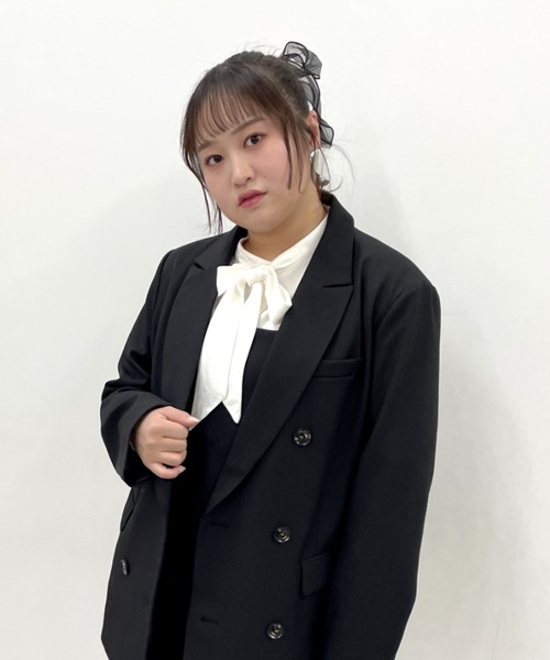 CHIC STYLE(シックスタイル)の「【セットアップ対応】キャミソールビスチェ<大きいサイズ有>シックスタイル(キャミソール・レディース・モカ/ブラック・M/L/LL/3L/4L/5L)」の9枚目の写真