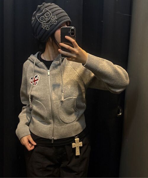 DEFGARMENTS（デフグラメンツ）の「STUD PARACHUTE PANTS [BLACK]（その他パンツ・レディース・その他・X-SMALL/SMALL/MEDIUM/LARGE）」の12枚目の写真