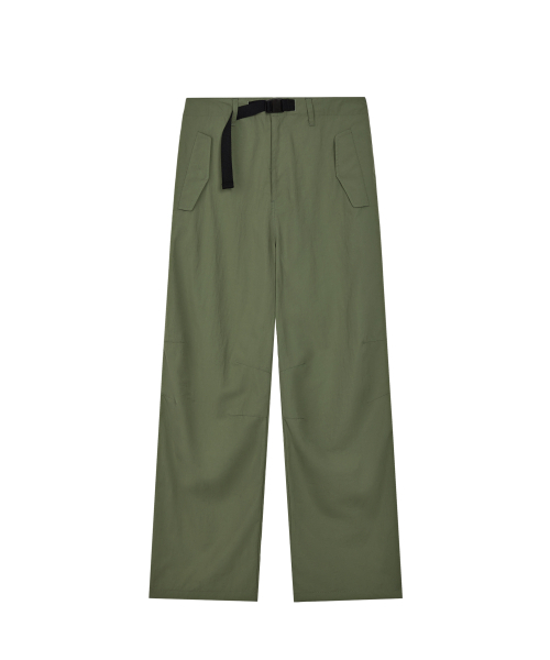 Rest&Recreation(レストアンドレクリエーション)の「NYLON PARACHUTE PANTS - OLIVE(その他パンツ・メンズ・その他・LARGE/X-LARGE)」の1枚目の写真