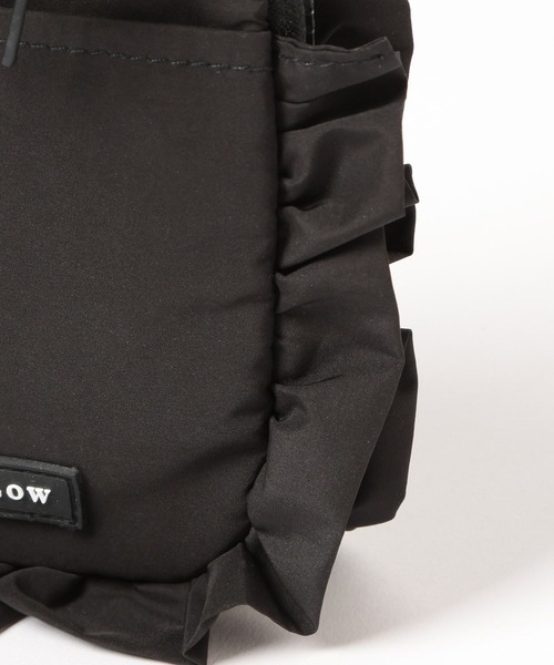 BAYFLOW（ベイフロー）の「[軽量!!スマホとお財布がこれひとつに♪]フリルライトミニショルダー（ショルダーバッグ・レディース・ブラック/ベージュ・FREE）」の15枚目の写真