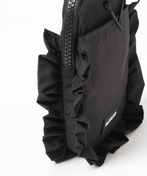 BAYFLOW（ベイフロー）の「[軽量!!スマホとお財布がこれひとつに♪]フリルライトミニショルダー（ショルダーバッグ・レディース・ブラック/ベージュ・FREE）」の18枚目の写真