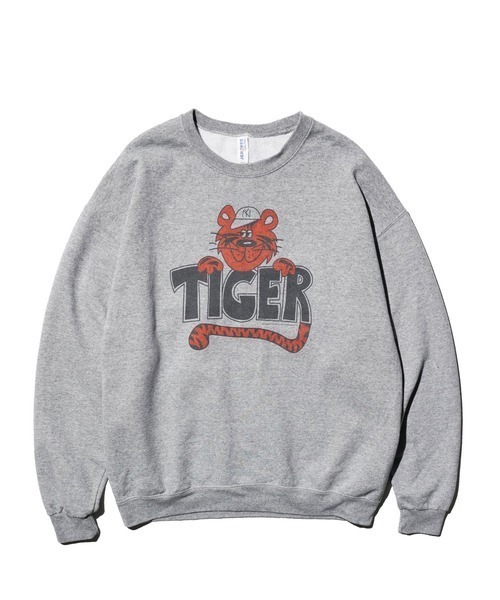 2AM(ツーエイエム)の「JERZEES ジャージーズ / TIGER CREW SWEAT(スウェット・メンズ・グレー/アッシュグレー・MEDIUM/LARGE/X-LARGE/XX-LARGE)」の2枚目の写真