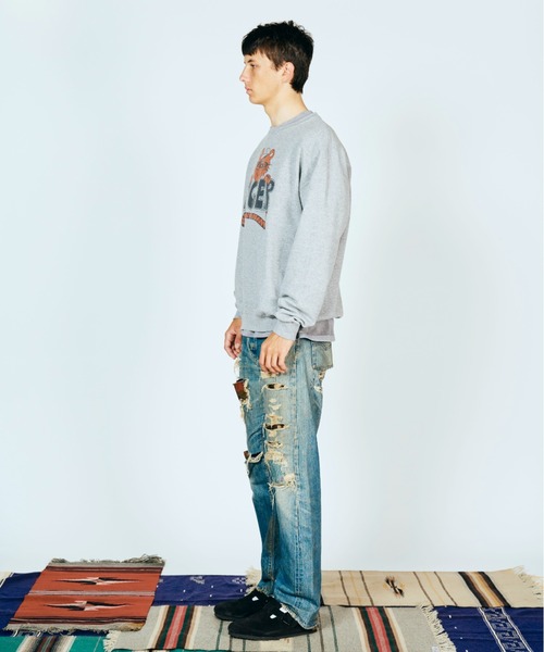 2AM(ツーエイエム)の「JERZEES ジャージーズ / TIGER CREW SWEAT(スウェット・メンズ・グレー/アッシュグレー・MEDIUM/LARGE/X-LARGE/XX-LARGE)」の4枚目の写真