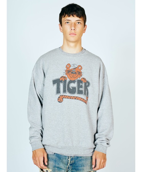 2AM(ツーエイエム)の「JERZEES ジャージーズ / TIGER CREW SWEAT(スウェット・メンズ・グレー/アッシュグレー・MEDIUM/LARGE/X-LARGE/XX-LARGE)」の6枚目の写真
