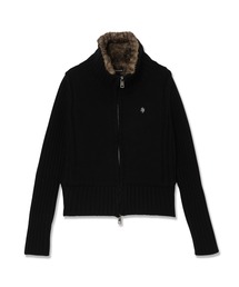 GUESS JEANS | GUESS JEANS Long Sleeves Zipped Fur Cardi カーディガン(カーディガン/ボレロ)