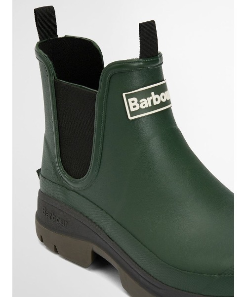 Barbour(バブアー)の「Nimbus サイドゴア ショート レインブーツ(メンズ)(レインシューズ・メンズ・オリーブ/ブラック・8/9/7)」の10枚目の写真