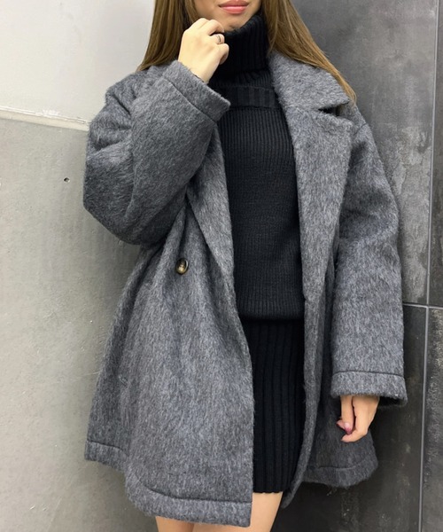 EGOIST（エゴイスト）の「肩開きケーブルミニワンピース（ワンピース・レディース・ブラック・FREE）」の9枚目の写真