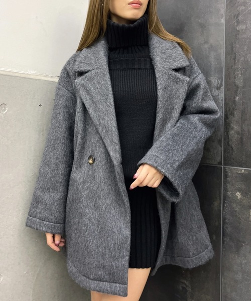 EGOIST（エゴイスト）の「肩開きケーブルミニワンピース（ワンピース・レディース・ブラック・FREE）」の10枚目の写真