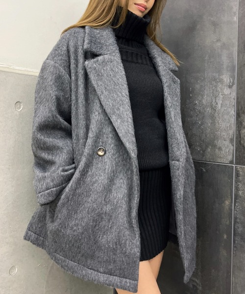 EGOIST（エゴイスト）の「肩開きケーブルミニワンピース（ワンピース・レディース・ブラック・FREE）」の11枚目の写真