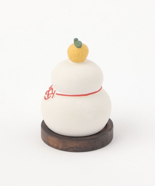 陶器鏡餅オブジェ（インテリア雑貨）｜studio CLIP（スタディオ